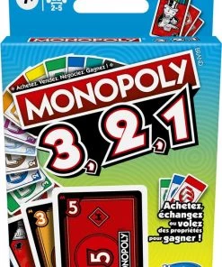 Monopoly 3, 2, 1 - Franstalig Kaartspel -Exporteren spellen-voor winkel 550x793