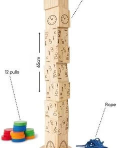 BS Toys BS Balance Toren - Hout -Exporteren spellen-voor winkel 550x795