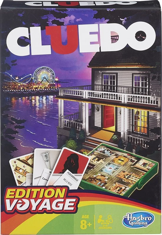 Hasbro Gaming Cluedo Reisspel 7 Hasbro Gaming Cluedo Reisspel - Afbeelding 5