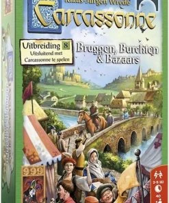 999 Games Spellenbundel - 3 Stuks - Carcassonne De Toren & Kathedralen En Herbergen & Bruggen, Burchten En Bazaars -Exporteren spellen-voor winkel 550x804 1