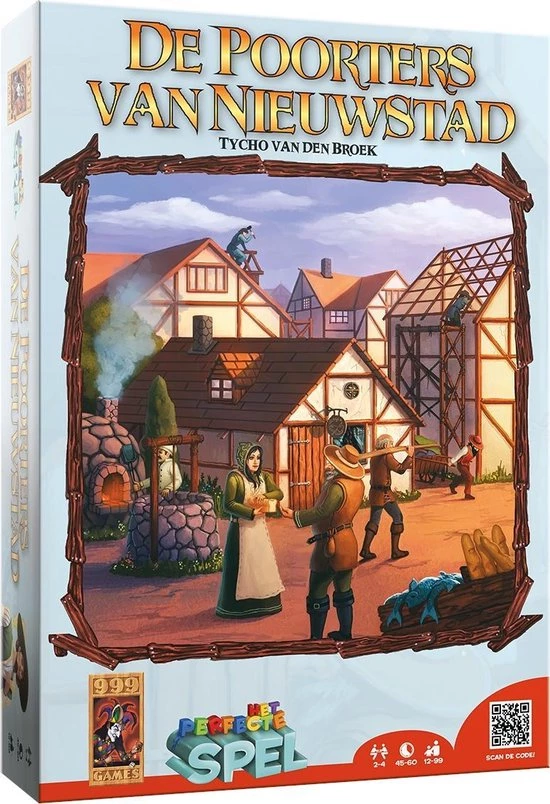 999 Games De Poorters Van Nieuwstad Bordspel 5 999 Games De Poorters Van Nieuwstad Bordspel - Afbeelding 3