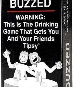 Buzzed First Expansion - The Drinking Game That Gets You Tipsy - Engelstalig -Exporteren spellen-voor winkel 550x806 1