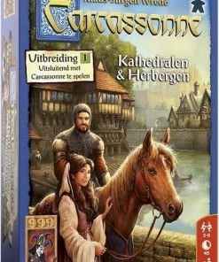 999 Games Spellenbundel - 3 Stuks - Carcassonne De Toren & Kathedralen En Herbergen & Bruggen, Burchten En Bazaars -Exporteren spellen-voor winkel 550x807 1