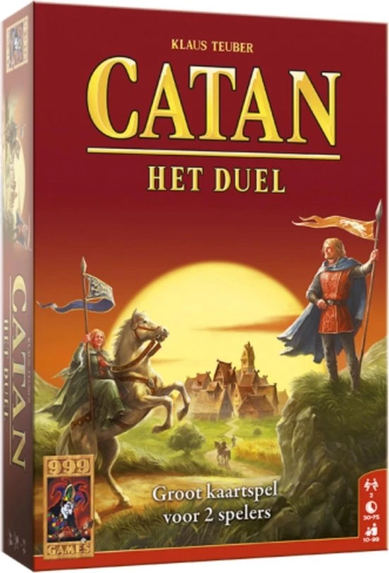 Merkloos Spellenbundel - Kaartspel - 2 Stuks - Catan: Het Duel & Valse Motten 4 Merkloos Spellenbundel - Kaartspel - 2 Stuks - Catan: Het Duel & Valse Motten - Afbeelding 2