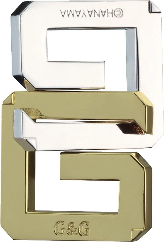 Huzzle Breinbreker Cast G&g 11,8 Cm Staal Zilver/goud 8 Huzzle Breinbreker Cast G&g 11,8 Cm Staal Zilver/goud - Afbeelding 6