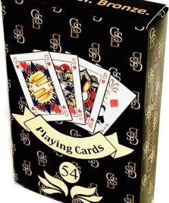 GSB Genderneutrale Speelkaarten - Signature Zwart - Enkel Pak In Tuckbox