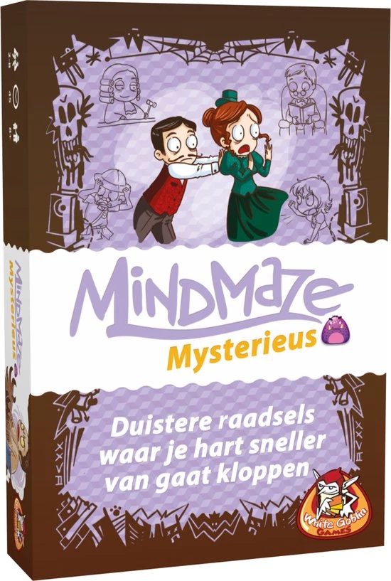 White Goblin Games Gezelschapsspel Mindmaze: Mysterieus (nl) 7 White Goblin Games Gezelschapsspel Mindmaze: Mysterieus (nl) - Afbeelding 5