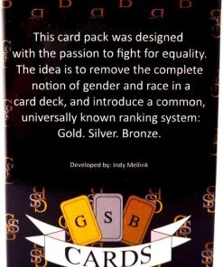 GSB Genderneutrale Speelkaarten - Signature Zwart - Enkel Pak In Tuckbox 22 GSB Genderneutrale Speelkaarten - Signature Zwart - Enkel Pak In Tuckbox -Exporteren spellen-voor winkel 550x821