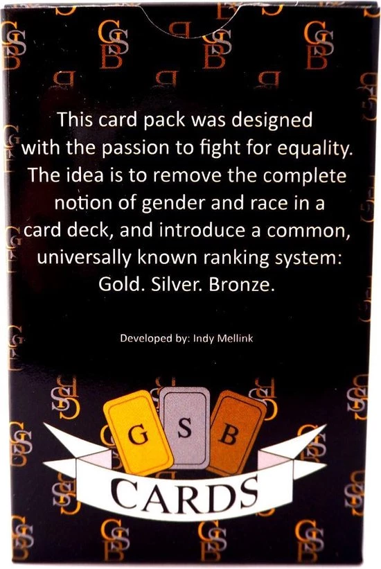 GSB Genderneutrale Speelkaarten - Signature Zwart - Enkel Pak In Tuckbox 10 GSB Genderneutrale Speelkaarten - Signature Zwart - Enkel Pak In Tuckbox - Afbeelding 8