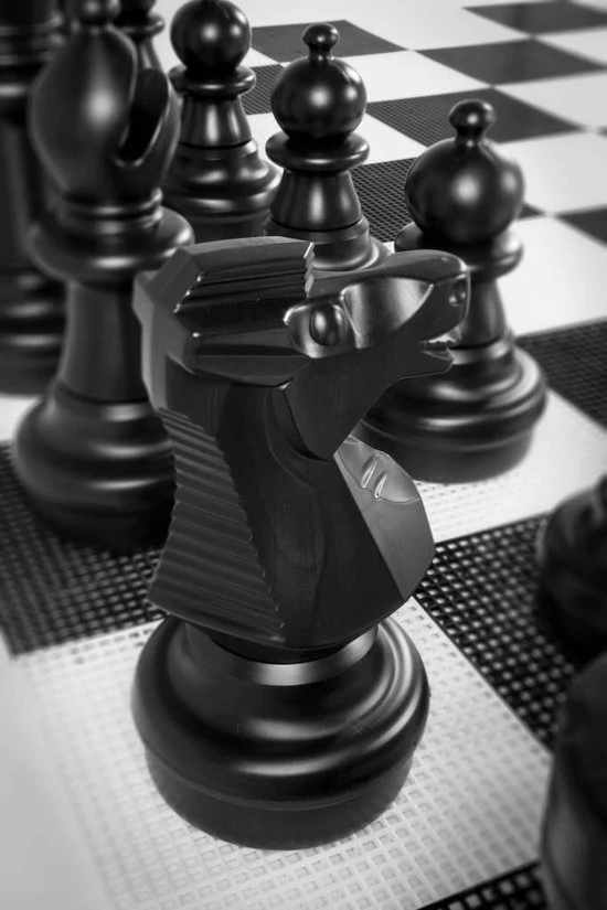 Ubergames Tuin Schaken Groot - Kunsstof - Tot 64 Cm Hoog 5 Ubergames Tuin Schaken Groot - Kunsstof - Tot 64 Cm Hoog - Afbeelding 3