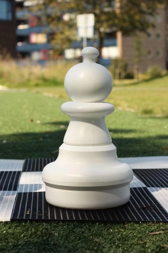 New Schaakstuk, Pion, 42 Cm, Zwart 6 New Schaakstuk, Pion, 42 Cm, Zwart - Afbeelding 4