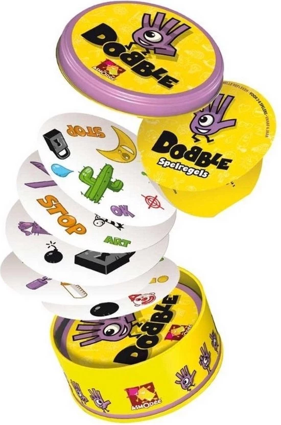 Merkloos Spellenbundel - 2 Stuks - Dobble Classic & Nightmare Horror Adventures 5 Merkloos Spellenbundel - 2 Stuks - Dobble Classic & Nightmare Horror Adventures - Afbeelding 3